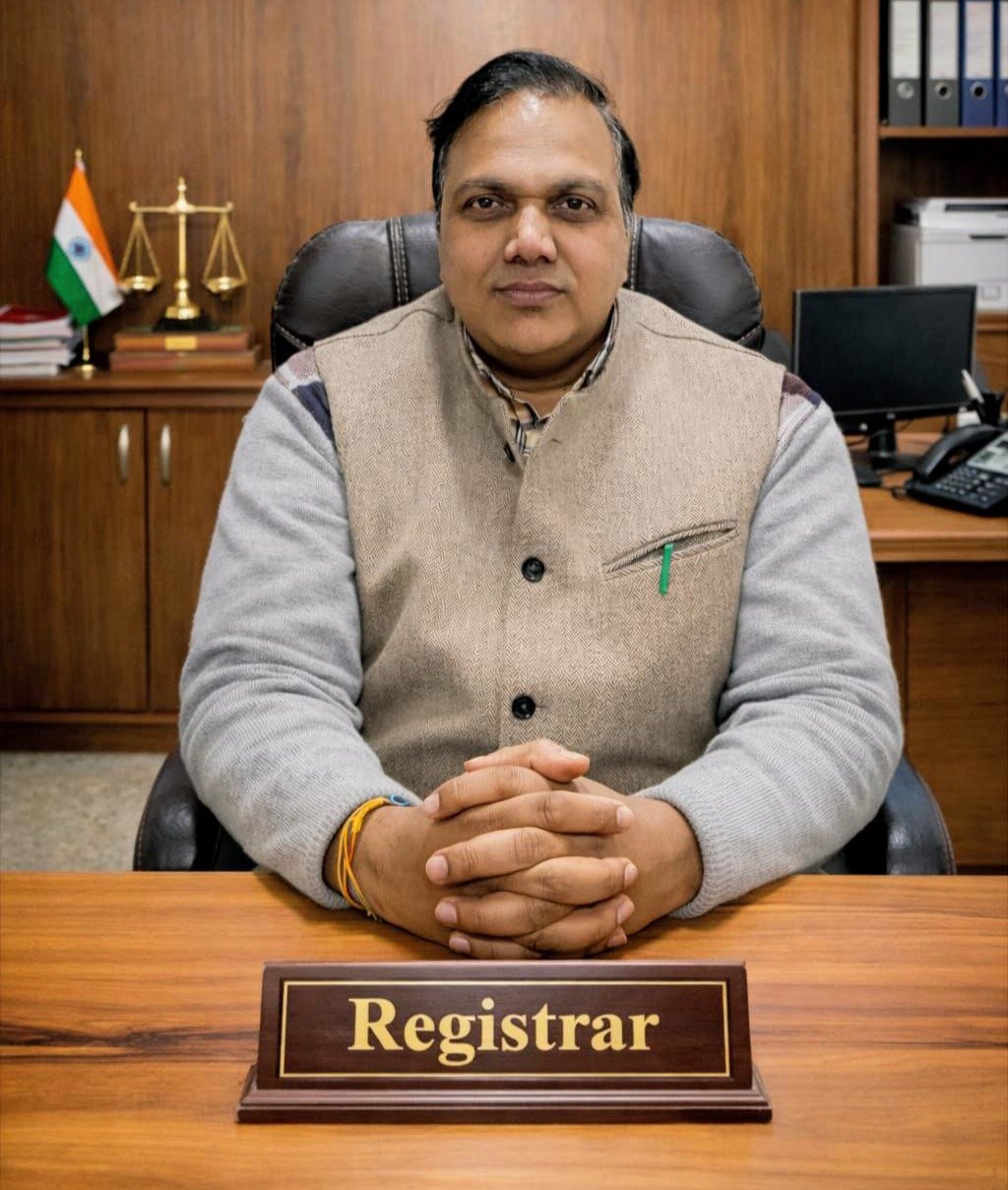 Dr. Kapil Mohan Upadhyay, Registrar of Smt. Manjira Devi University
